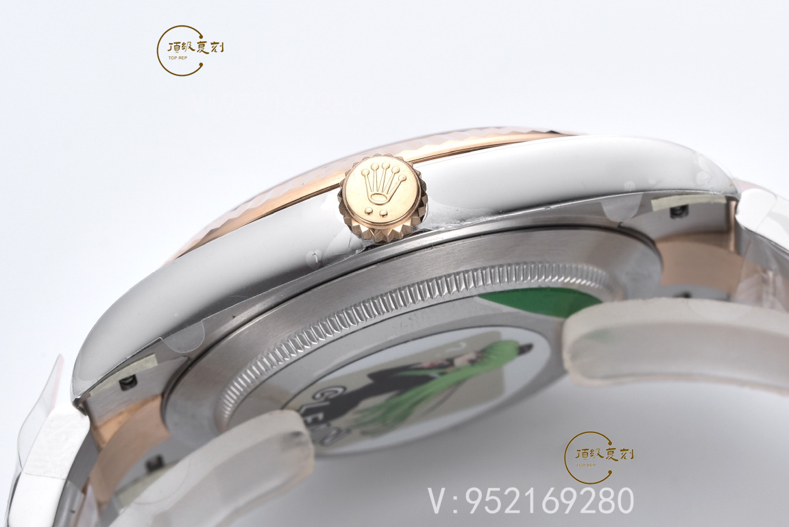 C廠Clean廠新品勞力士間金日志格子紋金盤上海3235機芯介紹-復刻表
