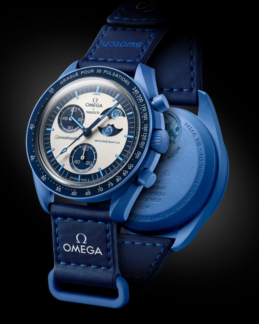 慶祝今年首個超級藍月! MoonSwatch Mission to the Super Blue Moonphase夏日登場-復刻表