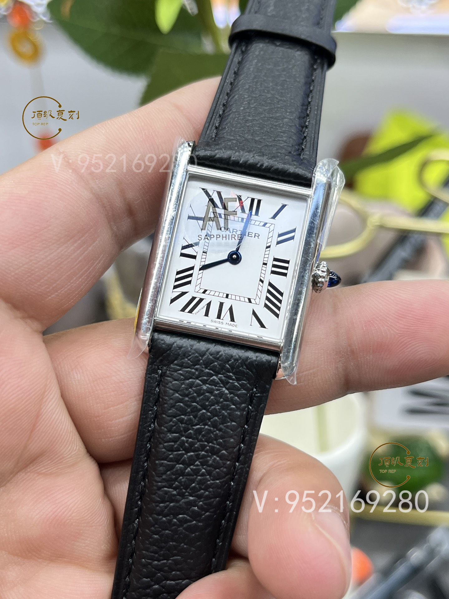 AF廠新品卡地亞坦克系列石英機芯女士手表做工怎么樣-復(fù)刻表