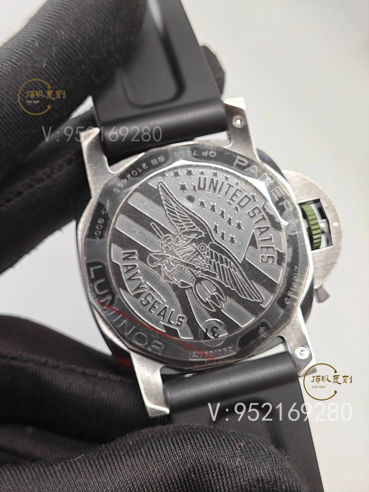 VS廠沛納海pam01412做工細節評測,Luminor Marina海豹突擊隊-復刻表