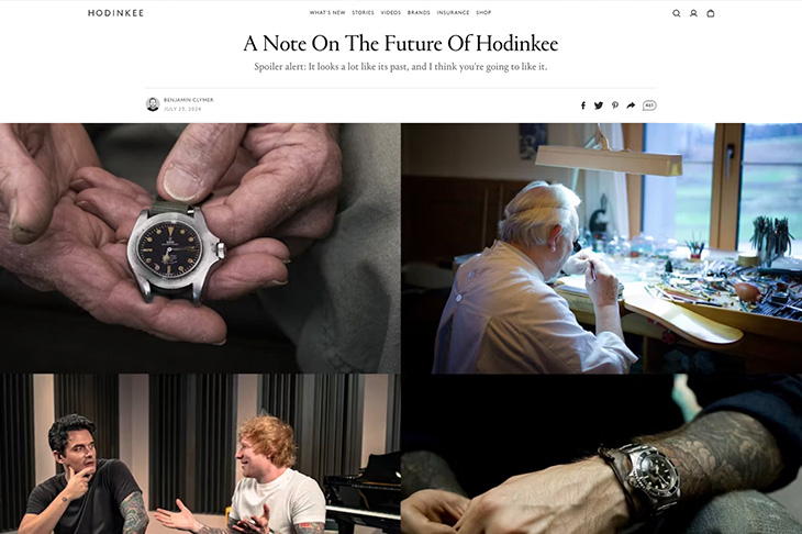 ROLEX - GMT-MASTER II - 126710BLRO-0001 - Hodinkee創辦人發文，鐘表媒體平臺在這個時代的生存之道有解嗎？