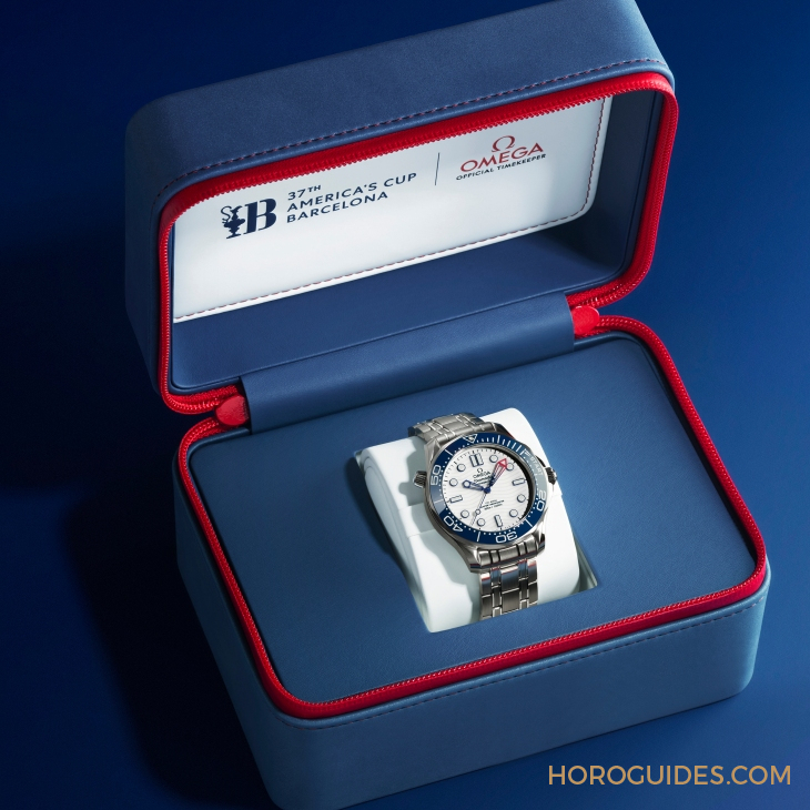 無(wú)日期版Seamaster Diver 300米期望成真? OMEGA推出美洲杯船賽特別版潛水表-復(fù)刻表