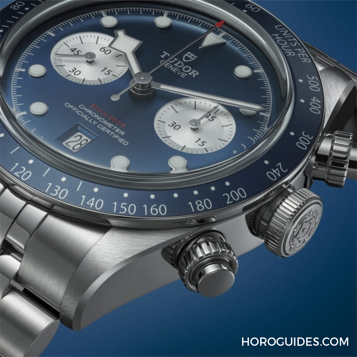 TUDOR - BLACK BAY - M79360B-0002 - 沉穩帝舵藍新裝現身，TUDOR推出Black Bay Chrono “Blue”專門店限定版