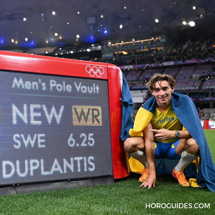 超輕鈦金! OMEGA為奧運金牌得主Armand Duplantis推出新款Seamaster Aqua Terra Ultra Light-復(fù)刻表