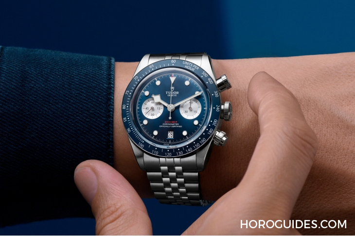TUDOR - BLACK BAY - M79360B-0002 - 沉穩帝舵藍新裝現身，TUDOR推出Black Bay Chrono “Blue”專門店限定版