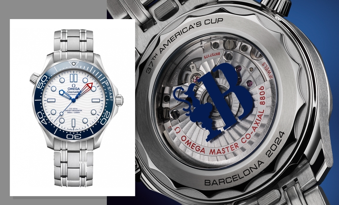 無(wú)日期版Seamaster Diver 300米期望成真? OMEGA推出美洲杯船賽特別版潛水表-復(fù)刻表