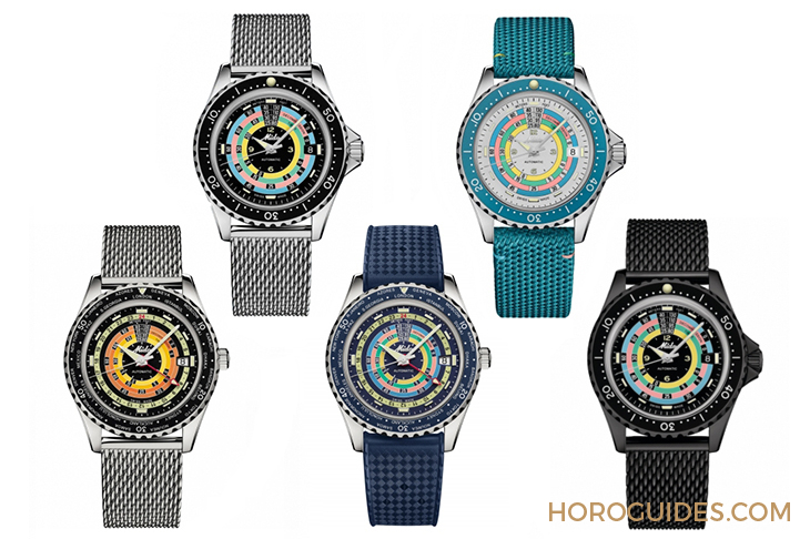 MIDO - OCEAN STAR - M026.807.33.051.00 - 漆黑中的復古「彩虹圈」！ MIDO再度推出Ocean Star Decompression Timer 1961復刻限量版