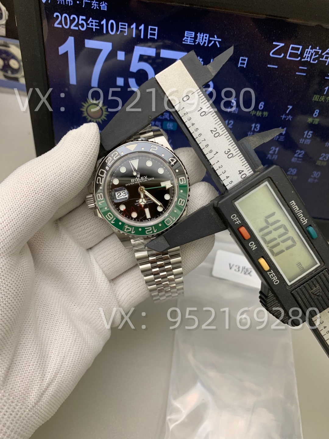 VS廠勞力士雪碧圈左撇子M126720VTNR-0001腕表V3版評測-復刻表